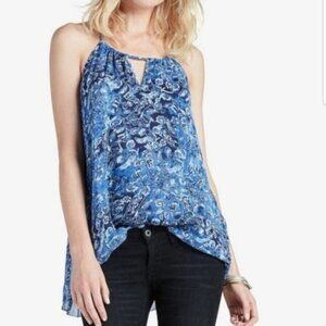 Luck Brand Floral Printed Halter Tank size XS (287)